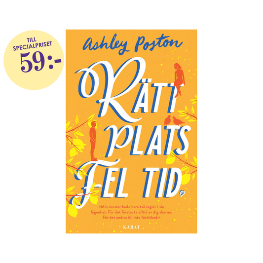 Rätt plats fel tid, av Ashley Poston