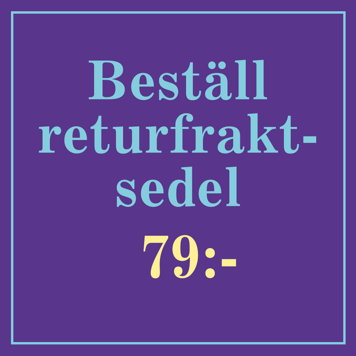 Köp returfraksedel